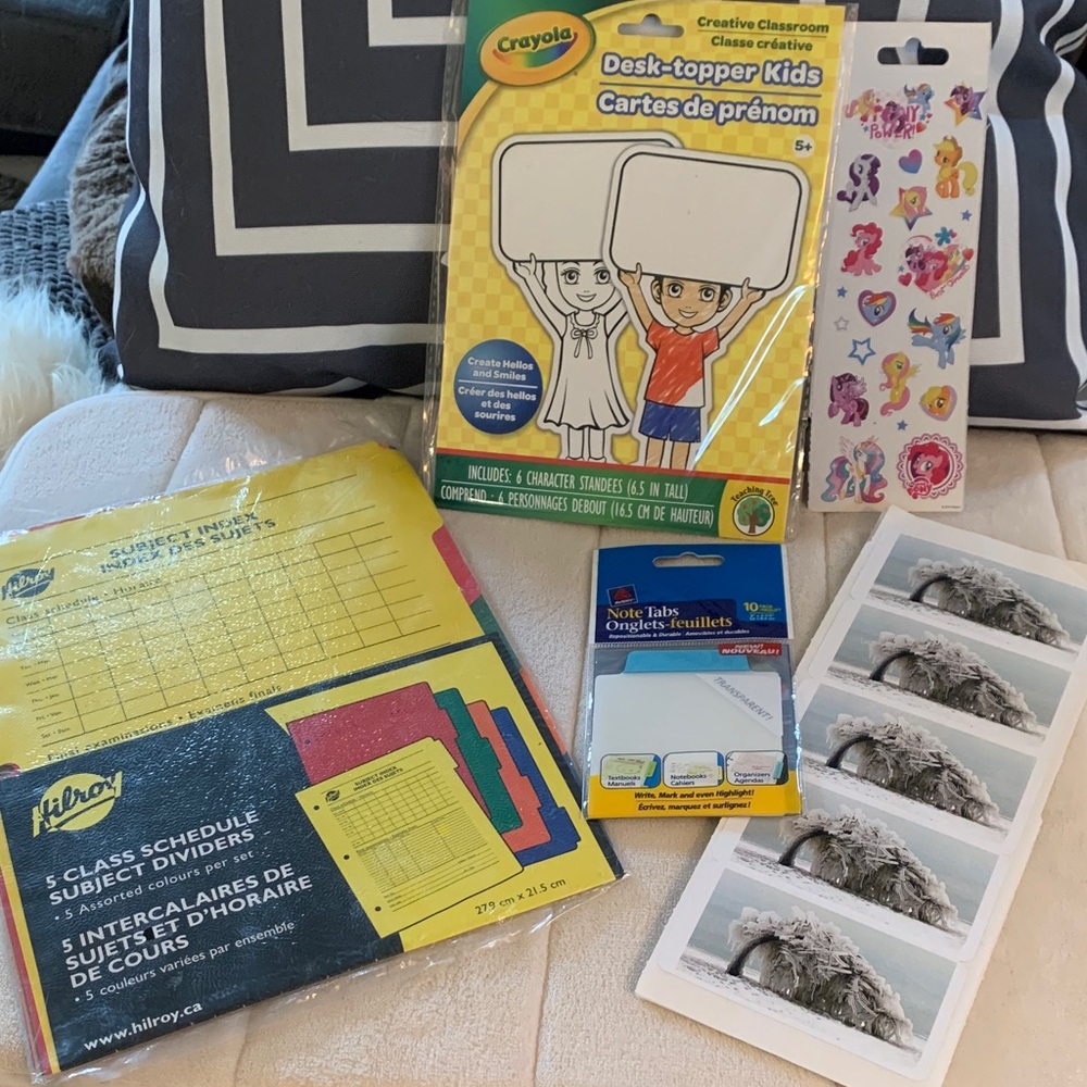 ⭐️2/$12⭐️Classroom supplies and stickers